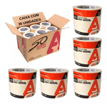 CAIXA DE FITA CREPE 423 48X50 USO GERAL TAPEFIX ADERE COM 36 UNIDADES