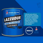 LAZZUDUR CINZA DRAKE MET 900ML