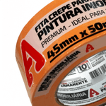 FITA CREPE IMOBILIÁRIA 45x50 LARANJA A128RLS ADERE