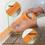 FITA CREPE IMOBILIÁRIA 45x50 LARANJA A128RLS ADERE