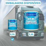 KEM TRANSP PLUS PRETO CHASSIS SEMI BRILHO 900ML