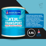 6328 KEM TRANSP PLUS CINZA MEDIO N 5 3,6L