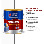 METALATEX SEMI BRILHO BRANCO 3,6