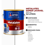 COLOR METALATEX BRILHO PERFEITO SEMI BRIL. Z 3,2L