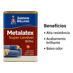 COLOR METALATEX BRILHO PERFEITO SEMI BRIL. Z 16L