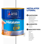 COLOR METALATEX LITORAL ACET BASE Z 3,2LT