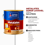 METALATEX FOSCO SUPERLAVAVEL VERM RUST 3,6L