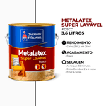 METALATEX FOSCO SUPERLAVAVEL VERM RUST 3,6L