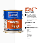 METALATEX ELASTIC SEMI ACET BASE Z 3,2L ( EMBORRACHADA )