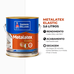 METALATEX ELASTIC SEMI ACET BASE Z 3,2L ( EMBORRACHADA )
