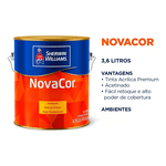 NOVACOR EXTRA ACETINADO BASE F GALAO 3,2L