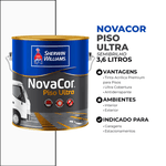 NOVACOR PISO SEMI BRILHO ULTRA VERDE 3,6L