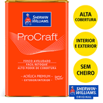 METALATEX PROCRAFT PREMIUM FOSCO BRANCO 18L