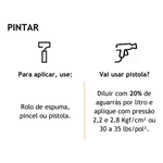 TINTA ESMALTE GRAFITE COR E PROTEÇÃO METAIS 3,6L