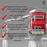 RESINA ADESIVO DE LAMINAÇÃO COM CATALISADOR 3,96 KG MAXI RUBBER