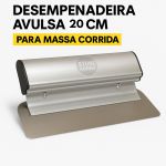 Desempenadeira Aço 20cm x 0,35mm Stone Hammer Pro