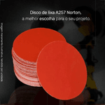 DISCO LIXA PLUMA NORTON MASSA A257 220 230X0X0