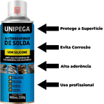 ANTIRRESPINGO DE SOLDA AUTOMOTIVO SEM SILICONE 400ML UNIPEGA