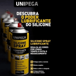 SILICONE EM SPRAY MULTIUSO LATA 300ML UNIPEGA 