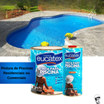 TINTA PU PARA PISCINA PREMIUM AZUL IMPERMEAVÉL 3,6LT
