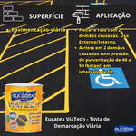 VIA TECH TINTA PARA DEMARCAÇÃO VIÁRIA PRETO 18 LITROS