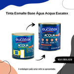 EUCATEX ESMALTE BRILHANTE BASE AGUA BASE B 800ML