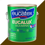 TINTA ESMALTE SINTETICO EUCALUX BRILHANTE PREMIUM MARROM 3,6LT