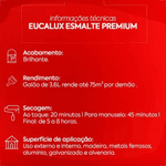 TINTA ESMALTE SINTETICO EUCALUX BRILHANTE PREMIUM MARROM 3,6LT