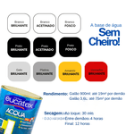 EUCATEX ESMALTE BRILHANTE BASE AGUA BASE C 3,2L