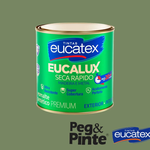 TINTA EUCALUX ESMALTE SINTETICO BRILHANTE PREMIUM VERDE NILO 900ML