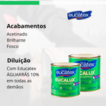 TINTA EUCALUX ESMALTE SINTETICO BRILHANTE PREMIUM VERDE NILO 900ML
