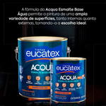 EUCATEX ESMALTE ACETINADO BASE AGUA BASE C 3,2L