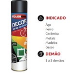 SPRAY LARANJA DECOR COLORGIN 742