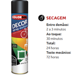 SPRAY LARANJA DECOR COLORGIN 742