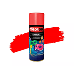 TINTA SPRAY LUMINOSA VERMELHO 755 COLORGIN 350ML
