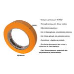 FITA CREPE IMOBILIÁRIA LARANJA A128RLS 24x50 ADERE