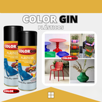 COLORGIN SPRAY PLASTICO PRETO FOSCO