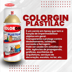 COLORGIN SPRAY PLASTILAC VERNIZ BRILHANTE