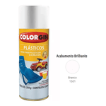 SPRAY PLASTICO BRANCO BRILHANTE