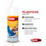 SPRAY PLASTICO BRANCO BRILHANTE