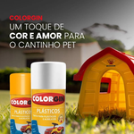 SPRAY PLASTICO BRANCO BRILHANTE