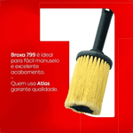 BROXA REDONDA PLÁSTICO PARA PINTURA 799 ATLAS
