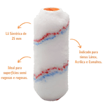 ROLO DE PINTURA LA SINTETICA 25MM AT 15/320