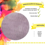 DISCO ABRASIVO TELADO 225 GRÃO 220 AT14/220 ATLAS