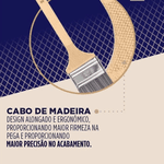 TRINCHA P/ PINTURA RETA IMPERIAL 1