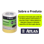 FILME MASCARAMENTO C FITA CREPE 45CMX20M ATLAS