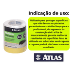 FILME MASCARAMENTO C FITA CREPE 45CMX20M ATLAS