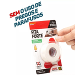 FITA FORTE DUPLA FACE BRANCA ÁREAS GORDUROSAS 24x1,5 ADERE