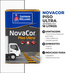 NOVACOR PISO SEMI BRILHO ULTRA AMARELO DEMARCAÇÃO 18L