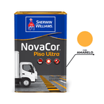 NOVACOR PISO SEMI BRILHO ULTRA AMARELO DEMARCAÇÃO 18L
